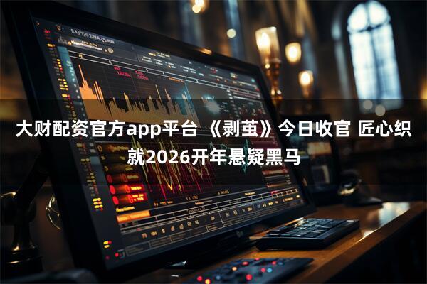大财配资官方app平台 《剥茧》今日收官 匠心织就2026开年悬疑黑马